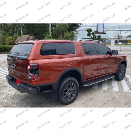 Hardtop Aeroklas Stylish C/ Ventanas Pop-Out Ford Ranger/Raptor DC 2023+ - WildTT