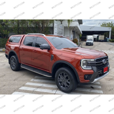 Hardtop Aeroklas Stylish C/ Ventanas Pop-Out Ford Ranger/Raptor DC 2023+ - WildTT