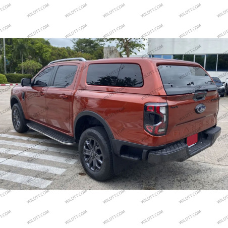 Hardtop Aeroklas Stylish W/ Pop-Out Windows Ford Ranger/Raptor DC 2023+ - WildTT