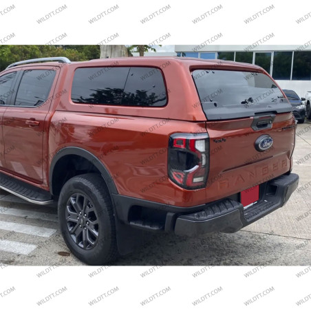 Hardtop Aeroklas Stylish C/ Ventanas Pop-Out Ford Ranger/Raptor DC 2023+ - WildTT