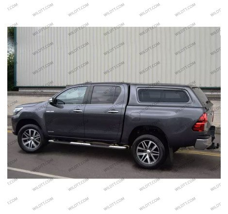 Hardtop Aeroklas Stylish C/ Finistre Pop-Out Toyota Hilux DC 2015-2026 - WildTT