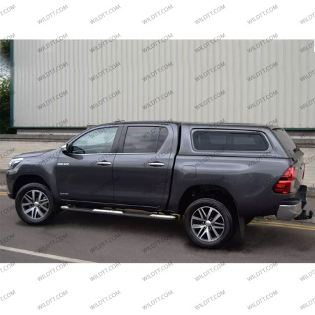 Hardtop Aeroklas Stylish C/ Finistre Pop-Out Toyota Hilux DC 2015+ - WildTT