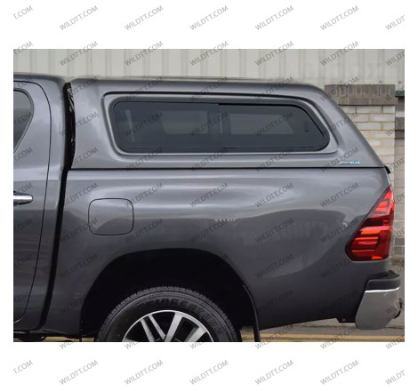 Hardtop Aeroklas Stylish Avec Les Fenêtres Pop-Out Toyota Hilux DC 2015+