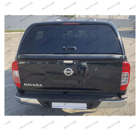 Hardtop Aeroklas Stylish W/ Pop-Out Windows Nissan Navara NP300 DC 2016-2021 - WildTT