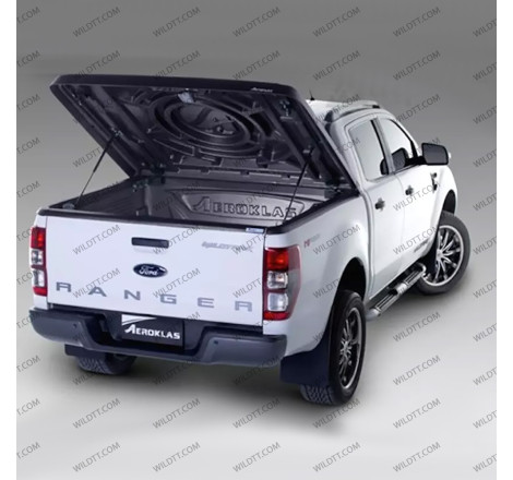 Sportlid Aeroklas Textured Black Ford Ranger/Raptor DC 2012-2022 - WildTT