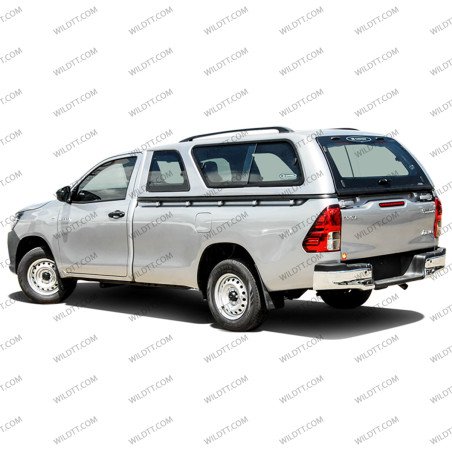 Hardtop Carryboy S560 C/ Ventanas Toyota Hilux SC 2015+ - WildTT