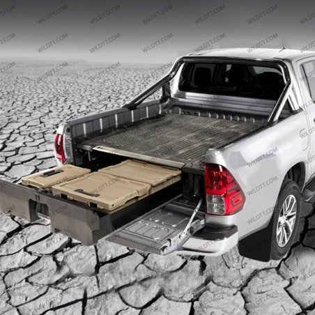 Ablageboxen Decked Toyota Hilux DC 2016-2026 - WildTT