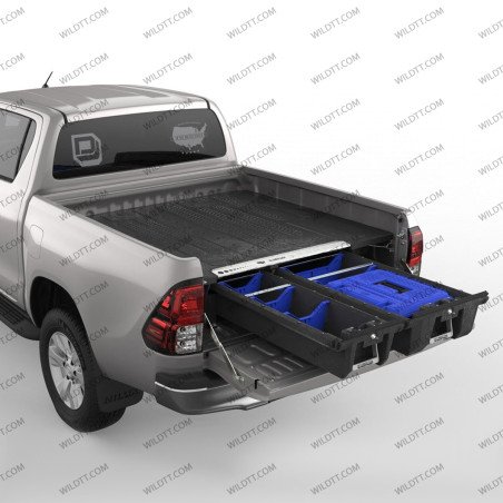 Cajoneras de Almacenamiento Decked Toyota Hilux EC 2016+ - WildTT