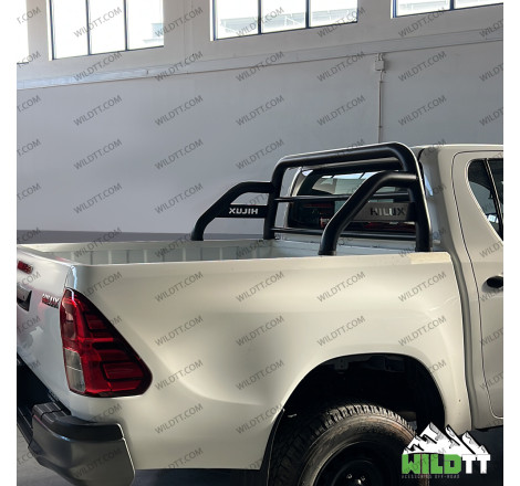 Roll-Bar Wild Avec Protection des Vitres Toyota Hilux 2016-2026 - WildTT