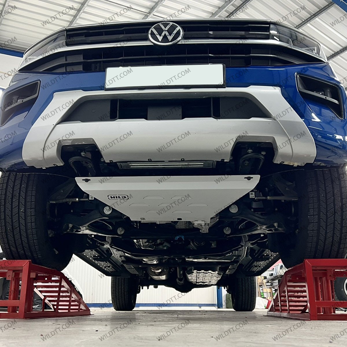 Protection du Radiateur Acier 3MM VW Amarok 2023+ - WildTT