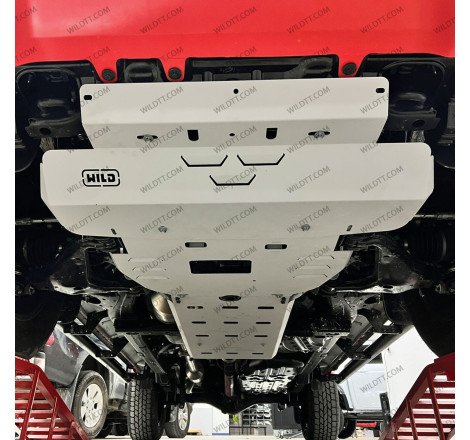 Completo Piastre di Protezione in Acciaio 3MM Toyota Hilux 2016-2026 - WildTT