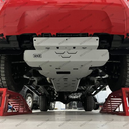 Underbody Protections Complete Kit Steel 3MM Toyota Hilux 2016-2026 - WildTT