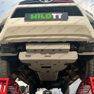 Kit Completo Proteções Inferiores Aço 3MM Toyota Hilux 2016-2026 - WildTT