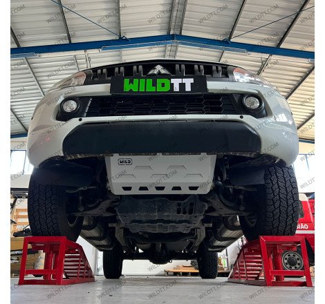 Protezione del Radiatore in Acciaio 3MM Mitsubishi L200 2015+ - WildTT