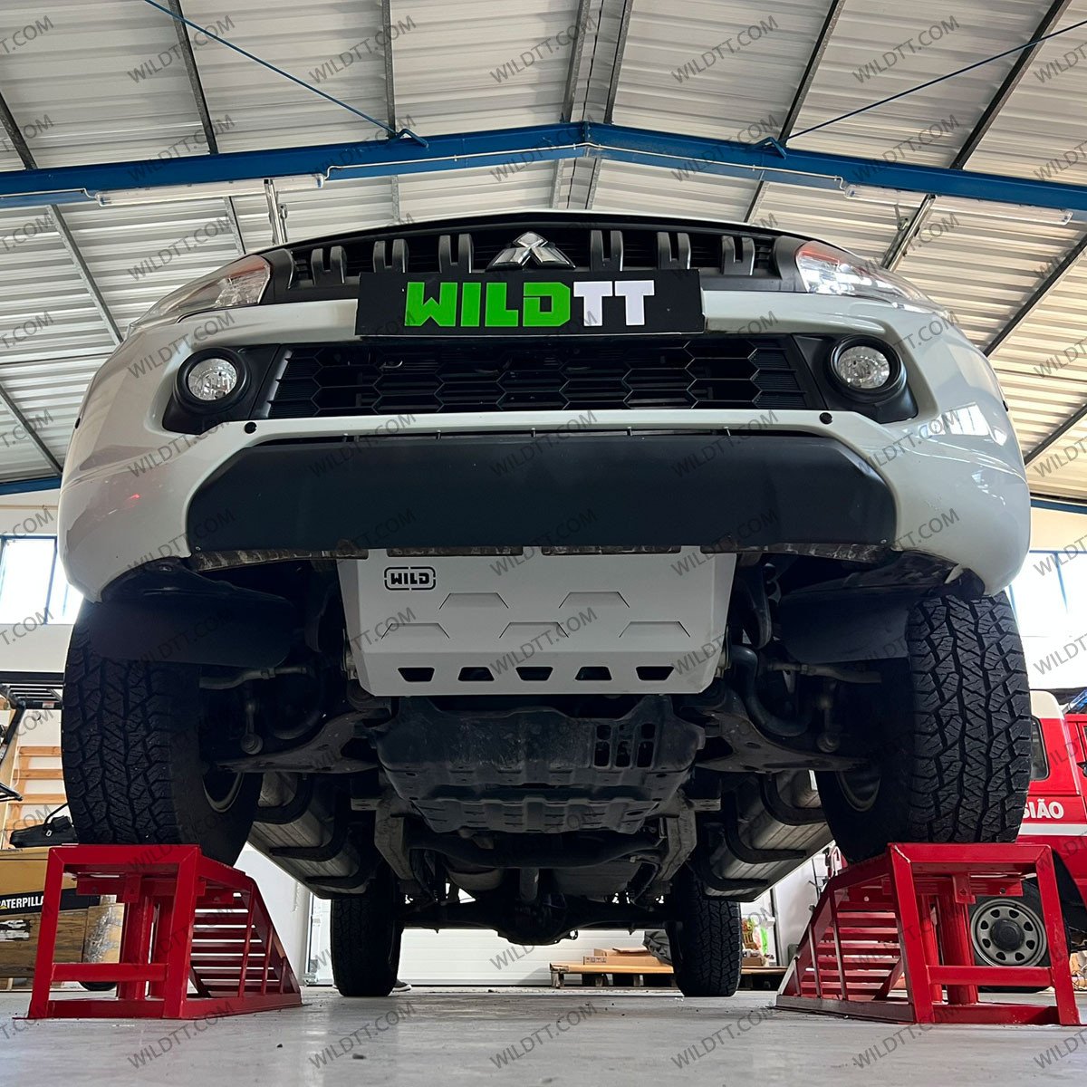 Protezione del Radiatore in Acciaio 3MM Mitsubishi L200 2015+ - WildTT