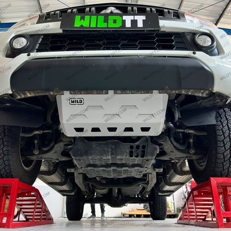 Proteção Radiador Aço 3MM Mitsubishi L200 2015+ - WildTT