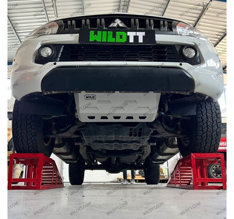 Protezione del Radiatore in Acciaio 3MM Mitsubishi L200 2015+ - WildTT