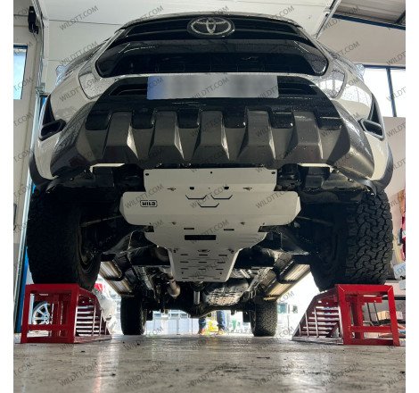 Kit Completo Cubrecarter de Acero 3MM Toyota Hilux 2016+ - WildTT