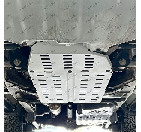 Underbody Protections Complete Kit Steel 3MM Ford Ranger Raptor 2023+ - WildTT