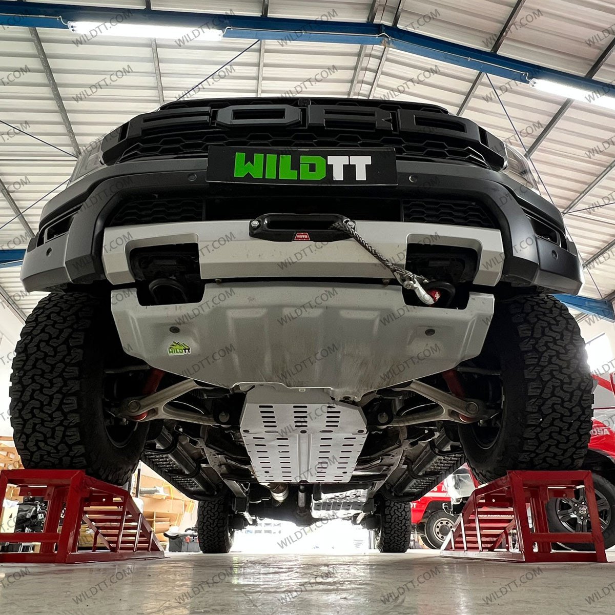 Underbody Protections Complete Kit Steel 3MM Ford Ranger Raptor 2023+ - WildTT