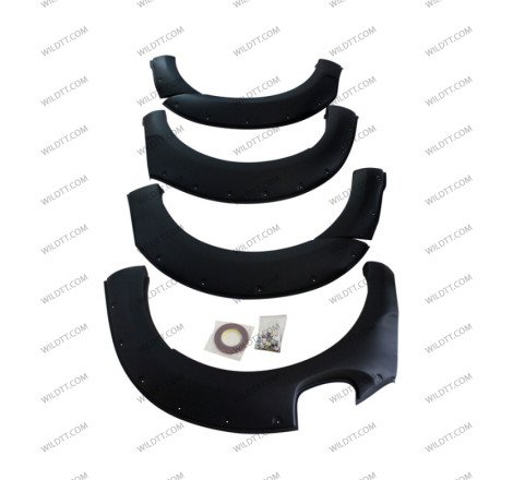 Elargisseurs d'Ailes OFF-Road avec Capteurs Ford Ranger DC 2019-2022 - WildTT