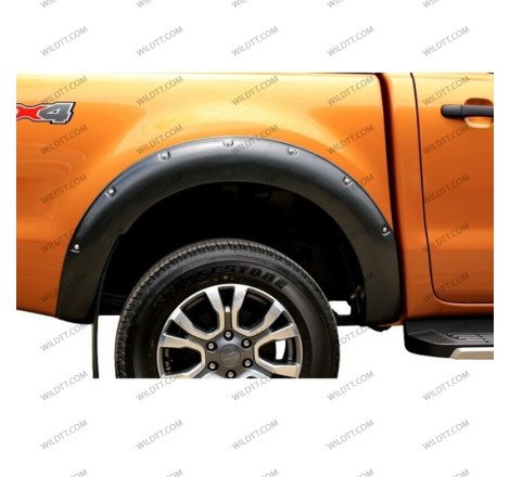 Elargisseurs d'Ailes OFF-Road avec Capteurs Ford Ranger DC 2019-2022 - WildTT