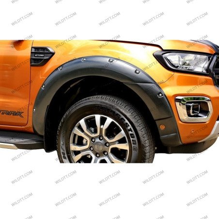 Elargisseurs d'Ailes OFF-Road avec Capteurs Ford Ranger DC 2019-2022 - WildTT