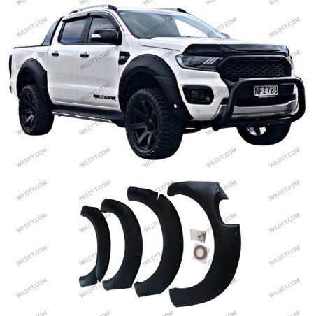 Elargisseurs d'Ailes OFF-Road avec Capteurs Ford Ranger DC 2019-2022 - WildTT