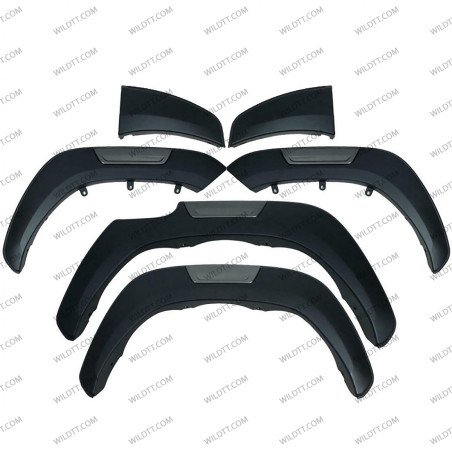 OEM Style Fender Flares Toyota Hilux DC 2016-2020 - WildTT