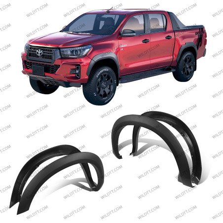 Aletines Slim Toyota Hilux DC 2018-2020 - WildTT