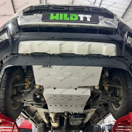 Underbody Protections Complete Kit Steel 3MM Ford Ranger 2012-2020 - WildTT