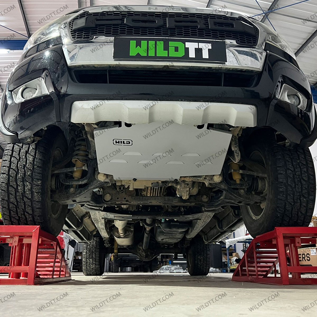 Protezione del Motore in Acciaio 3MM Ford Ranger 2012-2020 - WildTT