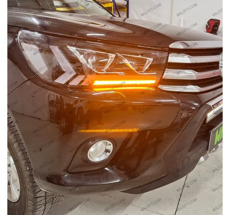Faros Full LED Toyota Hilux 2016-2020 - WildTT