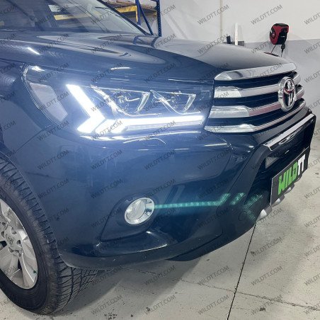 Faros Full LED Toyota Hilux 2016-2020 - WildTT