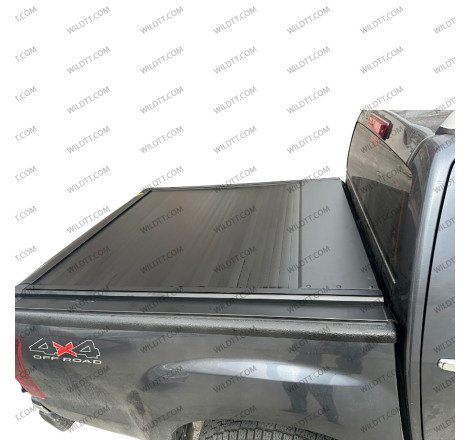 Top Roll Wild Electric Isuzu D-Max DC 2012-2019 W/ V-Cross Roll-Bar - WildTT