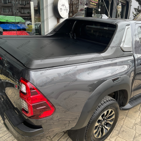 Top Roll Wild Électrique Toyota Hilux DC 2016+ avec Roll-Bar Invincible - WildTT