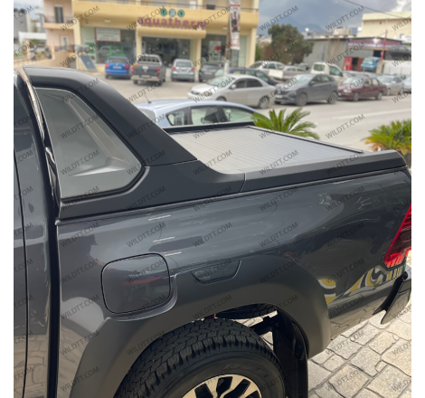 Top Roll Wild Elétrico Toyota Hilux DC 2016-2026 C/ Roll-Bar Invincible - WildTT