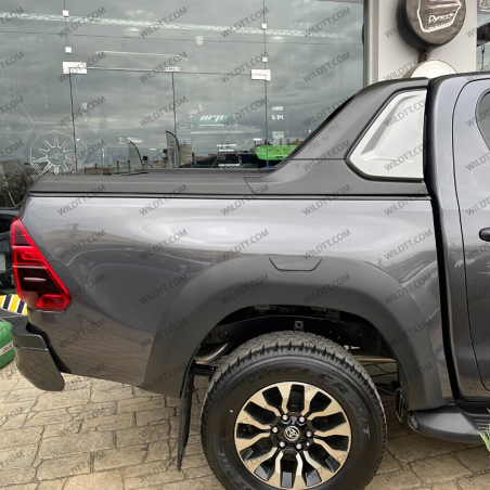 Top Roll Wild Électrique Toyota Hilux DC 2016+ avec Roll-Bar Invincible - WildTT