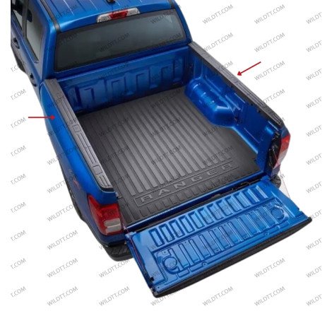 Bed Rails Caps Ford Ranger/Raptor DC 2023+ - WildTT