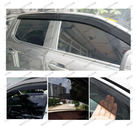 Wind Deflectors Ford Ranger EC 2023+ - WildTT