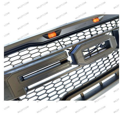 Griglia del Radiatore "Raptor" C/ LEDs Ford Ranger Wildtrak/Limited 2023+ - WildTT