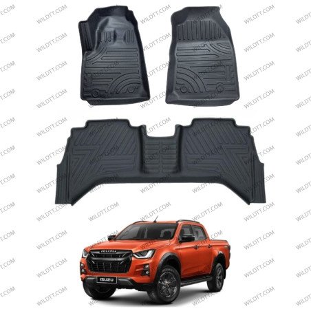 Tappetini Isuzu D-Max DC 2020+ - WildTT