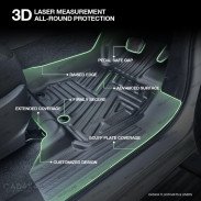 Tapis de Sol 3D Isuzu D-Max DC 2020+ - WildTT