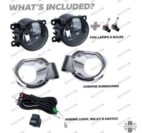 Fari Antinebbia OEM Ford Ranger 2012-2016 - WildTT