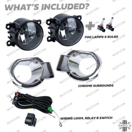 OEM Fog Lights Ford Ranger 2012-2016 - WildTT