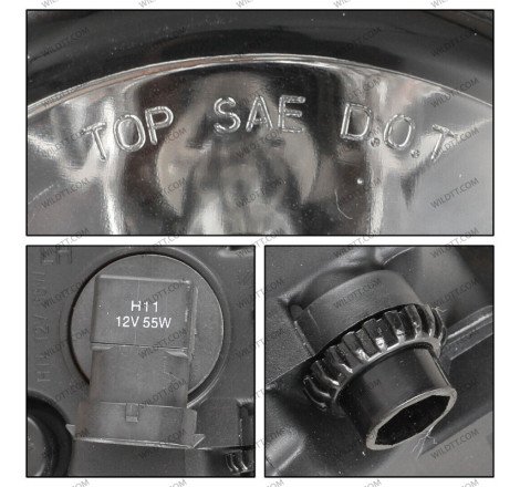 Phares Antibrouillard OEM Ford Ranger 2012-2016 - WildTT