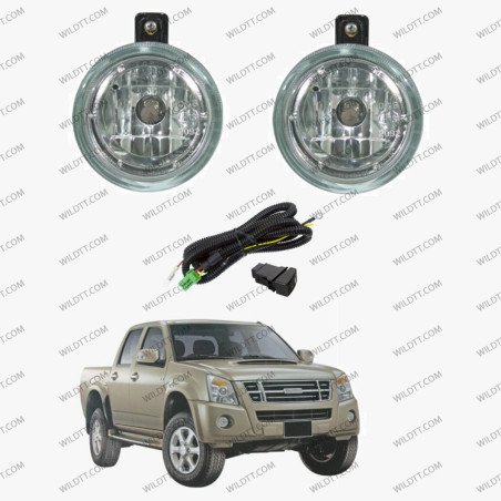 Phares Antibrouillard OEM Isuzu D-Max 2007-2011 - WildTT