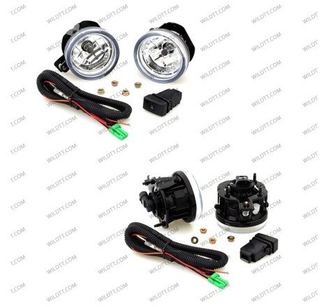 Phares Antibrouillard OEM Isuzu D-Max 2007-2011 - WildTT