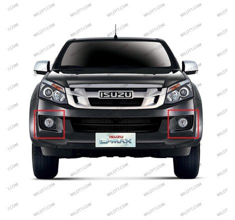 OEM Fog Lights Isuzu D-Max 2012-2016 - WildTT