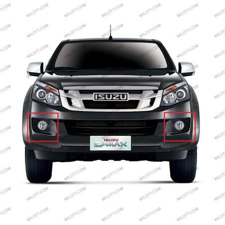 OEM Fog Lights Isuzu D-Max 2012-2016 - WildTT